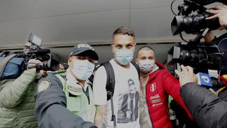 Paolo Guerrero ya está en Lima para unirse a la Selección con miras a las Eliminatorias