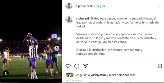 Sebastien Pineau dejó un mensaje en sus redes sociales tras fichar por Austin FC. (Image: Captura de Instagram / Sebastien Pineau)