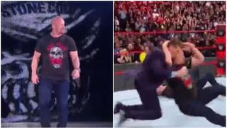 Como en los viejos tiempos: Stone Cold aplicó stunners a los McMahon en el aniversario de RAW [VIDEO]