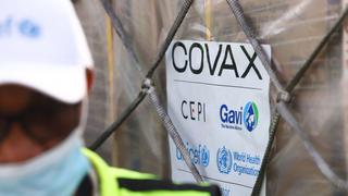 Más dosis: llegan a Perú el primer envío de 117 mil vacunas vía Covax Facility