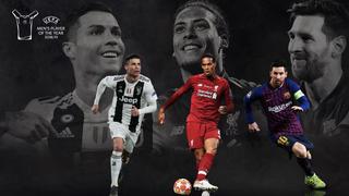 Pura figura: Messi, Cristiano y Van Dijk, nominados a Mejor Jugador UEFA del año 2019
