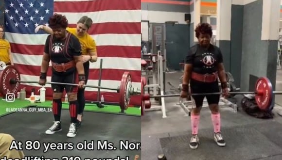 VIDEO VIRAL | Nora comenzó a ir al gimnasio y consiguió un entrenador que la puso a punto para competir. (Foto: complex-Nora Langdon/Instagram)