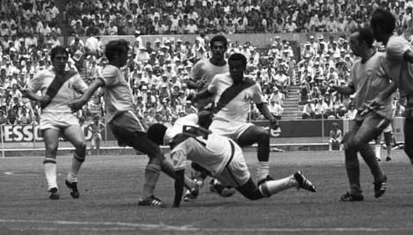 El choque de la Selección Peruana ante Brasil en México 70' podrás verlo en Latina TV. (Foto: Archivo GEC)

MUNDIAL DEL 70. PERU VS BRASIL