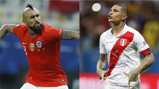 Perú vs. Chile: así pagan las casas de apuestas por los goles de Paolo Guerrero y Arturo Vidal