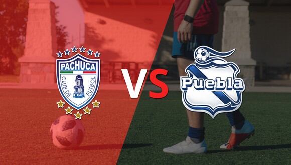 Termina el primer tiempo con una victoria para Pachuca vs Puebla por 1-0