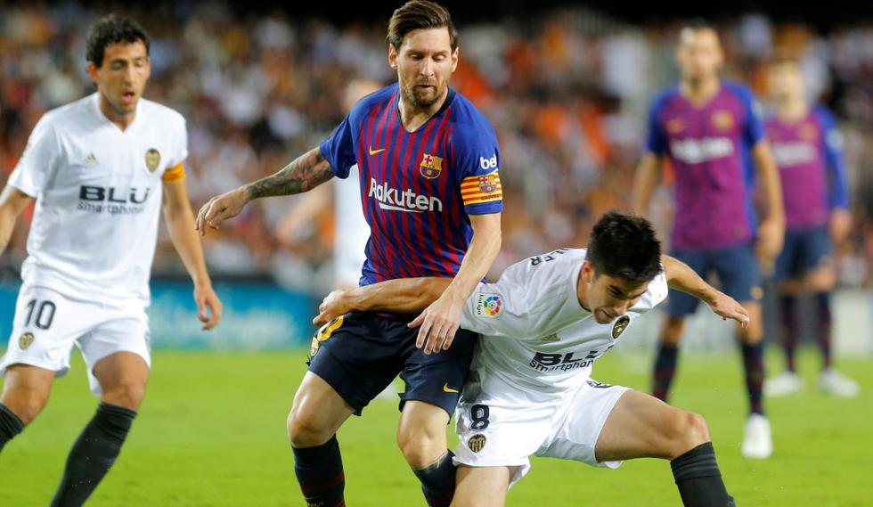Hoy desde Mestalla: Barcelona vs. Valencia EN VIVO y EN DIRECTO por la fecha 8 de Liga Santander | ONLINE