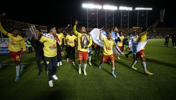 Aucas, vigente campeón de la LigaPro 2022 de Ecuador, será el rival de la U en la Noche Crema. (Foto: Agencias)