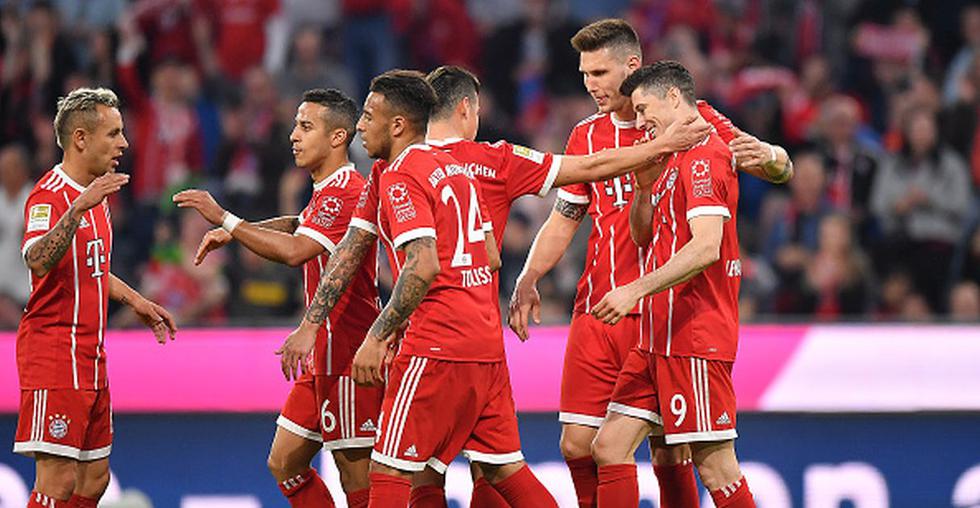 Bayern Munich goleó 5-1 al Monchengladbach por la Bundesliga. (Getty)