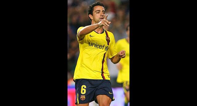 Xavi Hernández. (Foto: AFP)
