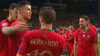 Cristiano Ronaldo: Esta fue la reacción de CR7 al no ser el Mejor Jugador de la UEFA Nations League [VIDEO]