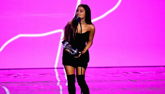 Ariana Grande no asistirá a los Premios MTV VMAs 2019 por complicaciones en su agenda. (Foto: AFP)