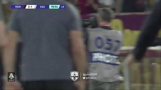 Como en el Camp Nou: la celebración de Mourinho tras victoria de su Roma en los descuentos [VIDEO]