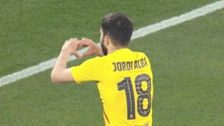 Nadie pudo parar a Traoré: Jordi Alba anotó el 1-0 de Barcelona vs. Napoli en Italia [VIDEO]