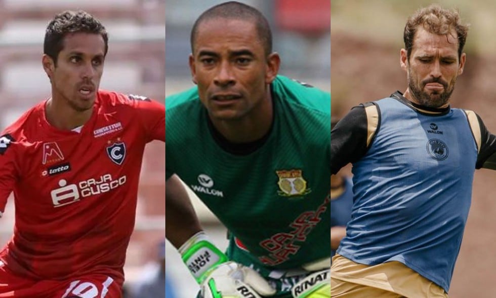 Carlos Orejuela, Joel Pinto y Mauricio Montes figuran en la lista de jugadores más veteranos de la Liga 1.