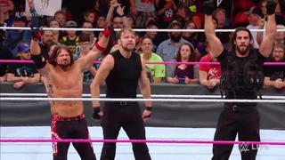 ¡Qué tal grupo! AJ Styles se unió a The Shield para derrotar al equipo de The Miz en RAW [VIDEO]