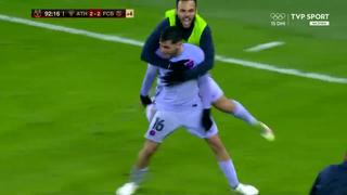 Gol agónico: Pedri puso el 2-2 del Barcelona vs. Athletic Club por la Copa del Rey [VIDEO]