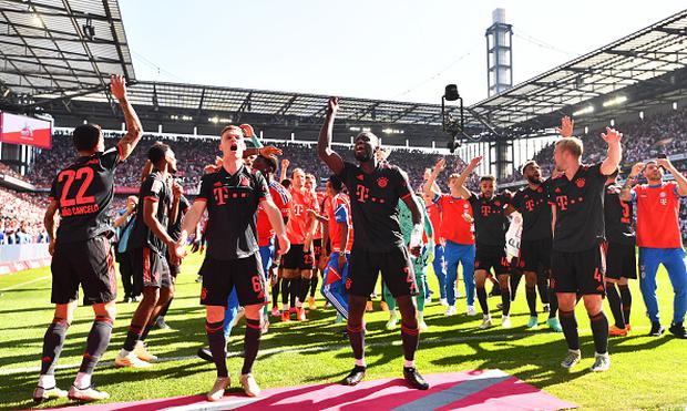 Bayern Munich se coronó campeón de la Bundesliga tras vencer al Colonia. (Foto: Getty Images)
