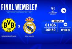 MAX transmitió el partido B. Dortmund 0-2 Real Madrid (01/06/2024)