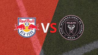 Termina el primer tiempo con una victoria para New York Red Bulls vs Inter Miami por 1-0