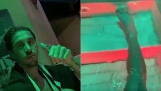A mal tiempo, buena cara: Sergio Ramos se recupera de la lesión al tobillo con música y piscina [VIDEO] 