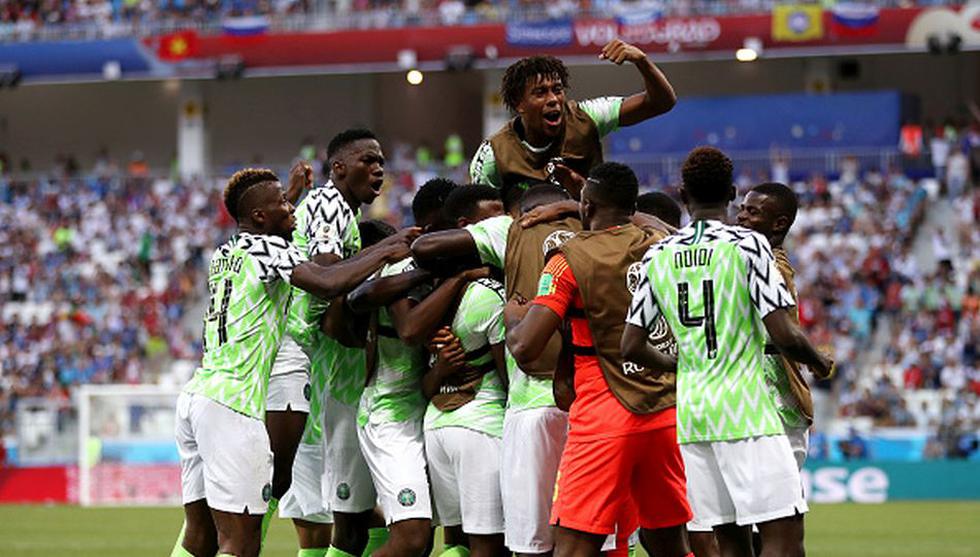 Las mejores imágenes de la victoria de Nigeria ante Islandia. (Getty)