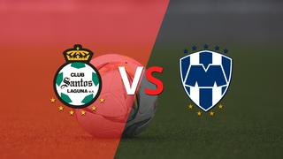 Santos Laguna y CF Monterrey igualan en el estadio Corona