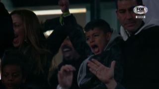 ¡Orgullo total! Las lágrimas de Cristiano Jr. y Georgina Rodríguez tras el hat-trick de 'CR7' [VIDEO]