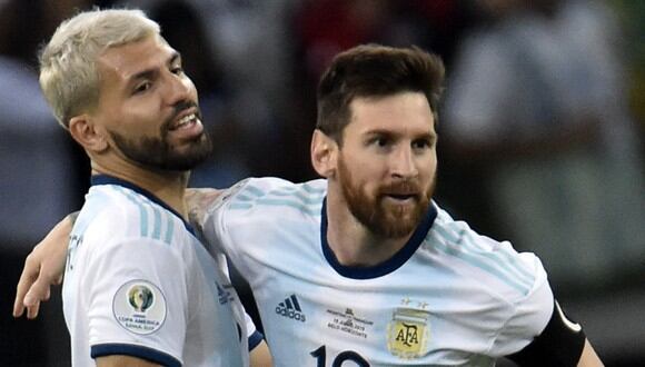 Sergio Agüero contó pasajes desconocidos de los últimos días de Messi en Barcelona. (Foto: AFP)