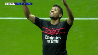 Agónico: Junior Messias marcó el 1-0 del AC Milan sobre el Atlético de Madrid y silencia el Wanda 