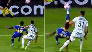 Luis Advíncula casi anota golazo de chalaca en el triunfo de Boca Juniors
