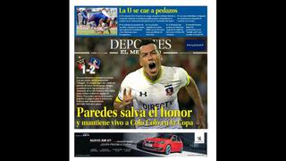 Melgar vs. Colo Colo: así informó Chile sobre derrota del 'dominó'