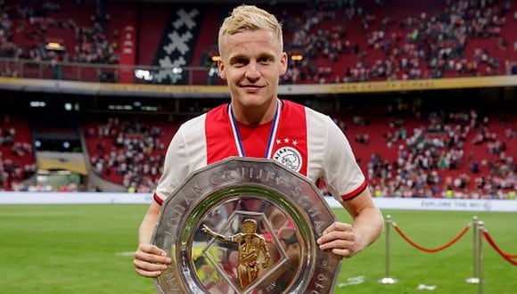 Van de Beek tiene contrato con el Ajax hasta el 2022. (Foto: Getty)