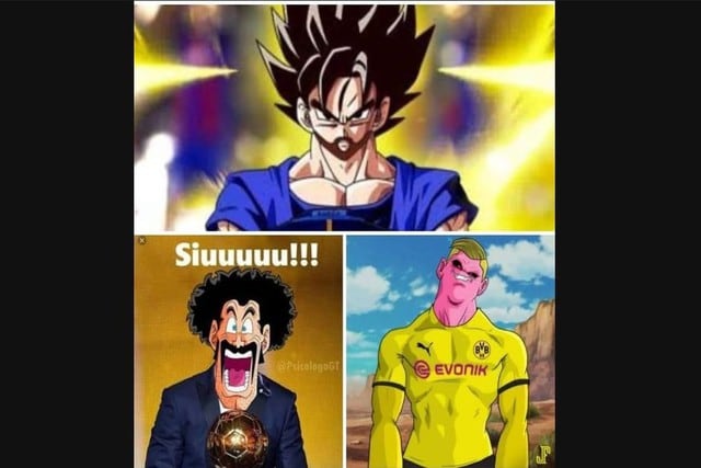 Los goles de Erling Haaland ha generado una gran ola de memes en redes sociales como Facebook y Twitter. (Fotos: Difusión)