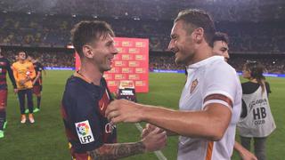 La promesa de Francesco Totti a su hijo que podrá cumplir gracias a Lionel Messi