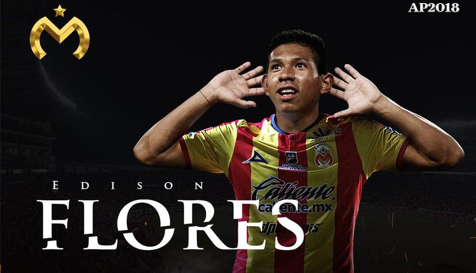 Oficial: Edison Flores es nuevo nuevo jugador del Monarcas Morelia (Imagen: Morelia)