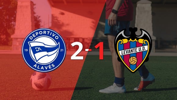 Joselu marca un doblete en la victoria 2-1 de Alavés ante Levante