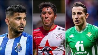 Que los grandes tomen nota: el top 5 de mexicanos que acaban contrato en 2022 [FOTOS]