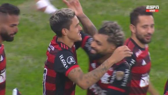Flamengo consigue una contundente goleada sobre Deportes Tolima por Copa Libertadores. (Foto: Captura de ESPN)