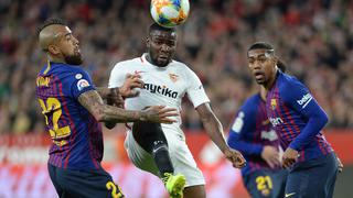 Sevilla da el golpe en la Copa del Rey: derrotó 2-0 al Barcelona en la ida de los cuartos de final