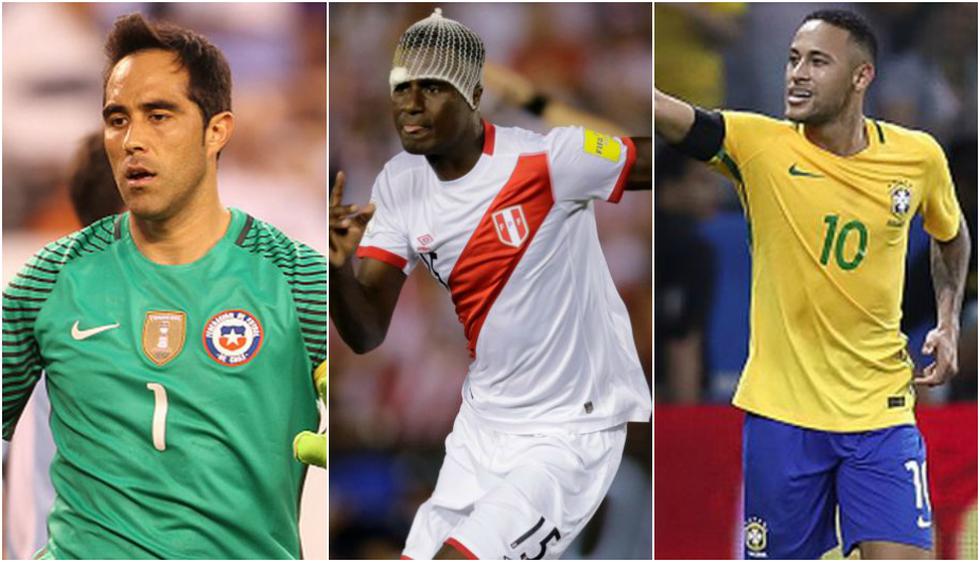 El once ideal de la fecha 11 de Eliminatorias con tres jugadores de Perú (Getty).