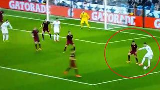 Cristiano Ronaldo intentó hacer una 'rabona' ante Roma y le pasó esto
