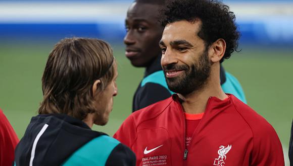 Rodrygo revela la conversación entre Luka Modric y Mohamed Salah en la final de la Champions. (Foto: EFE)