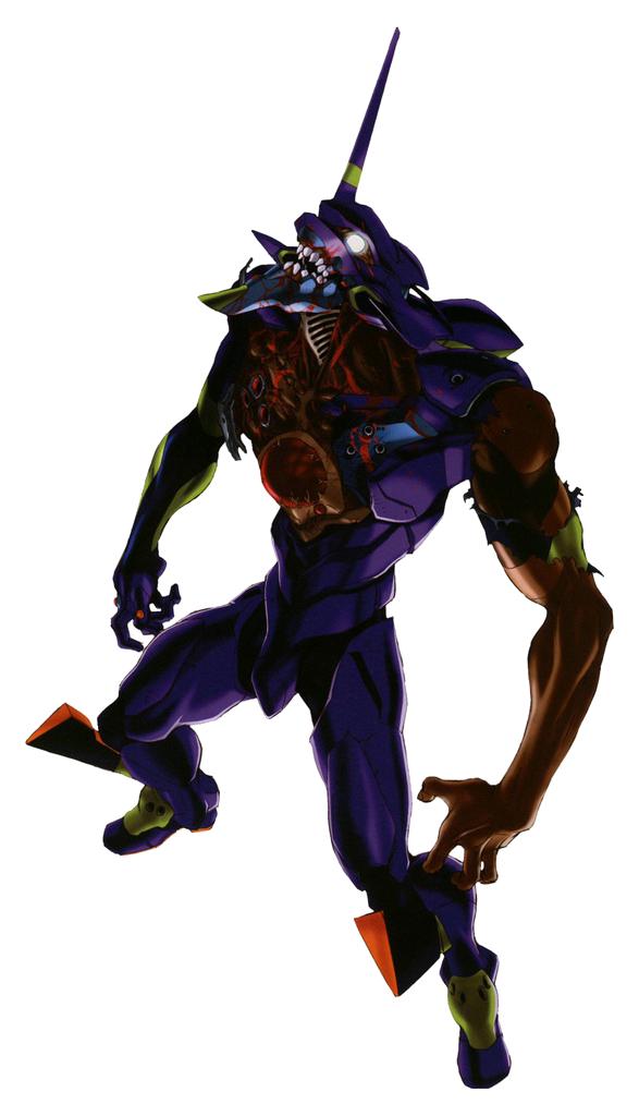 Unidad EVA-01 en modo "berserk" (Foto: Gainax)