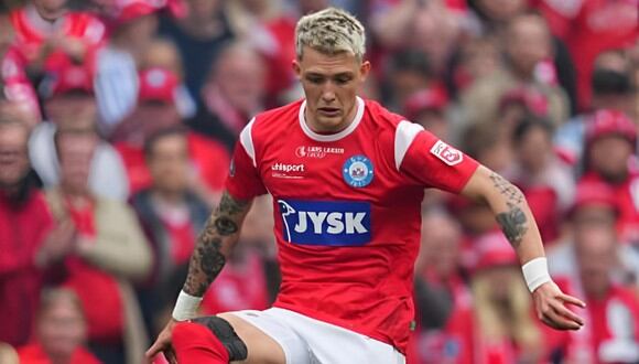Oliver Sonne tiene contrato con Silkeborg hasta junio del 2026. (Foto: Getty Images)
