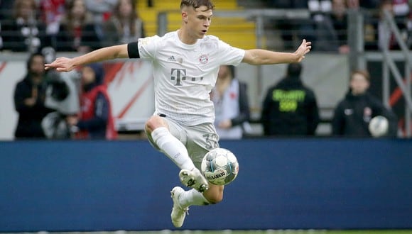 Joshua Kimmich es titular indiscutible en el Bayern Munich. (AFP)