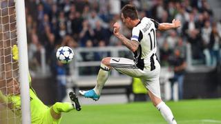 Como un '9': Mandzukic puso el primero en el Juventus-Mónaco tras contra que empezó Buffon [VIDEO]