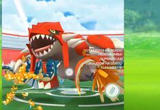 El primer Groudon de Pokémon GO en Perú se capturó así [VIDEO]