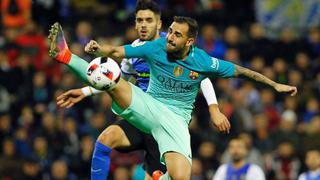 Visita complicada: Barcelona igualó 1-1 con Hércules por Copa del Rey