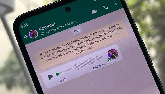 ¿Quieres transcribir todos tus mensajes de audio a texto en WhatsApp? Usa esta aplicación. (Foto: Depor - Rommel Yupanqui)