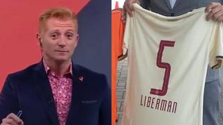Martín Liberman pidió cambiar camiseta de Universitario que le iban a regalar por este detalle